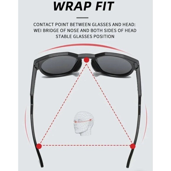 Polarized Sunglasses Men Women Luxury Brand Design Round Sun Glasses UV400 - Picture 3 of 4